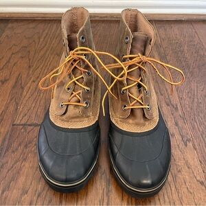 SOREL Cheyanne Metro Lace Waterproof Boot Insulated Duck Boot Size 10.5